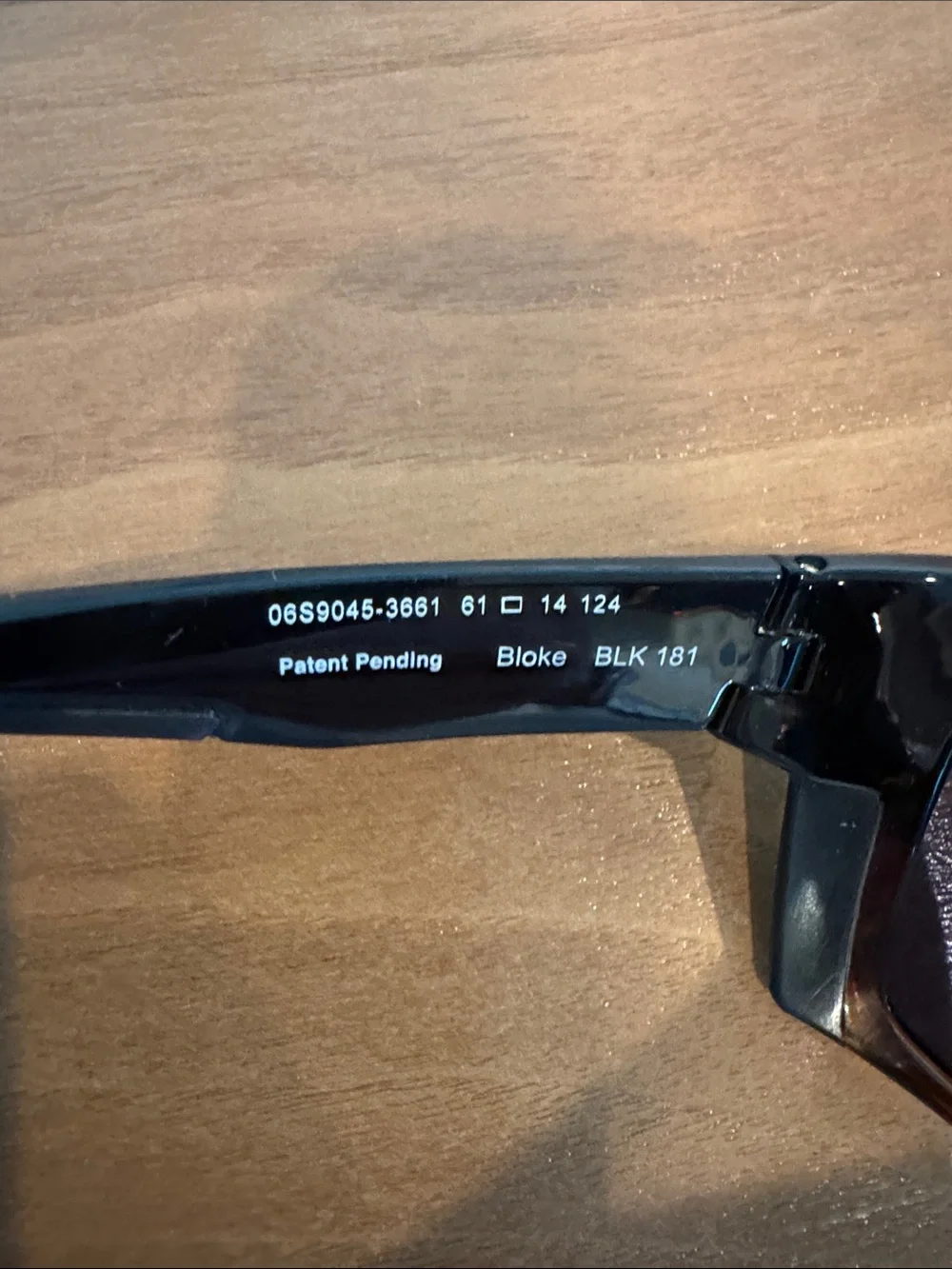 Costa Bloke 06S9045 Black Frame Sunglasses with Blue Mirrored Lenses